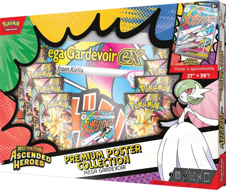 Produktbild Pokémon P-EN ME02.5 'Ascended Heroes' Premium Poster Collection (Englisch, Box Set & Collection)