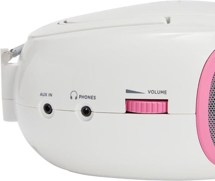 Immagine prodotto Aiwa BBTU-300PK Sistema stereo portatile analogico e digitale 5 W rosa (MW, AM, FM, Bluetooth)