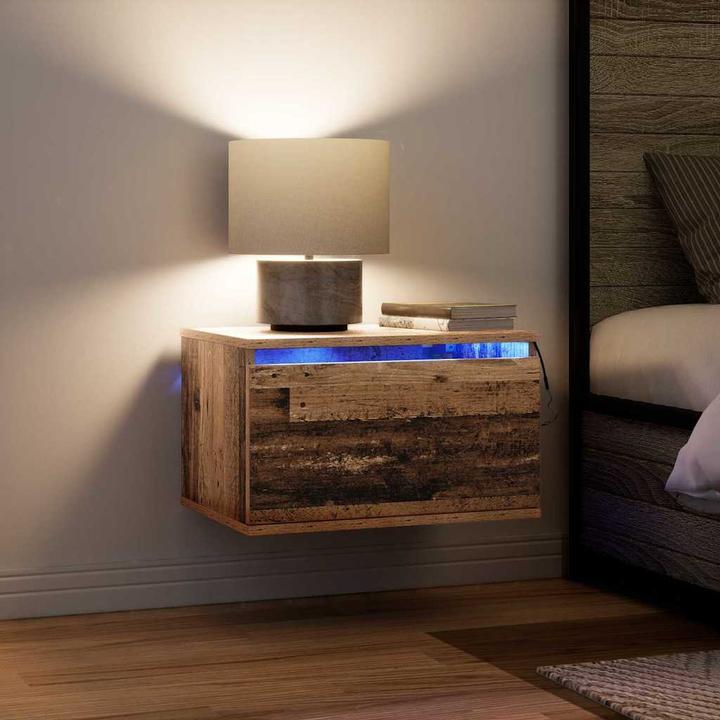 Actual product image vidaXL Bedside table (50 x 36 x 30 cm)