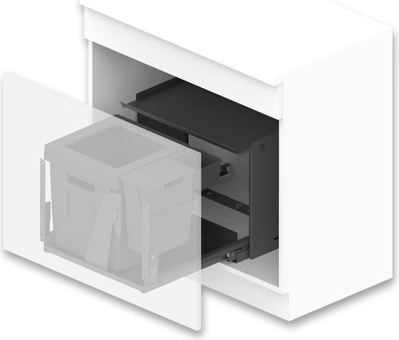 Produktbild Peka Metall Abfall-Auszugsystem PEKA Oeko Complet Aqua L (40 l)