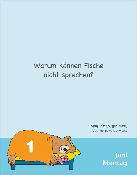 Actual product image Harenberg Witze für Kids Tagesabreisskalender 2026