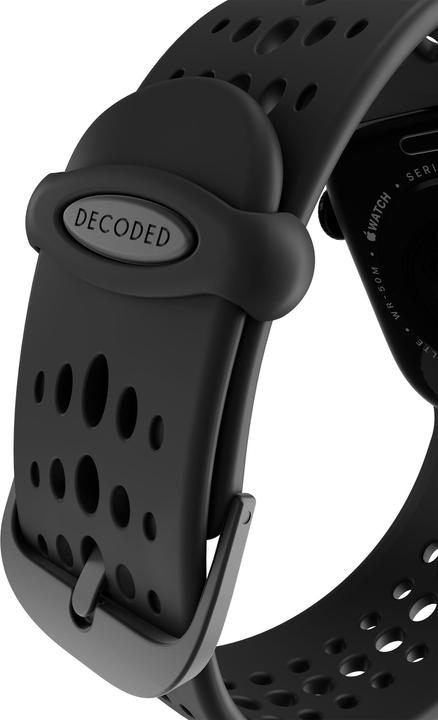 Actual product image Decoded Armband Ares O Apple Watch 38–42 mm Silikon (20 mm, Silicone)
