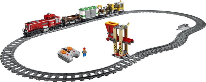 Produktbild LEGO Güterzug mit Diesellokomotive (3677, LEGO City)
