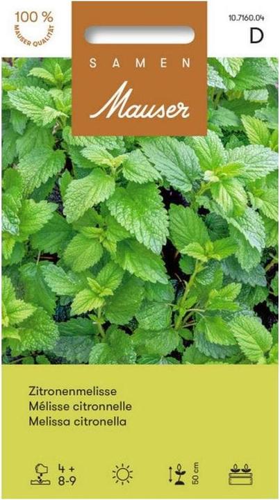 Immagine prodotto Samen Mauser Melissa (Semi di erbe)