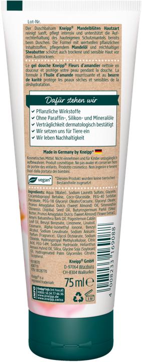 Image du produit Kneipp Baume douche Fleurs d’ amandier (75 ml)