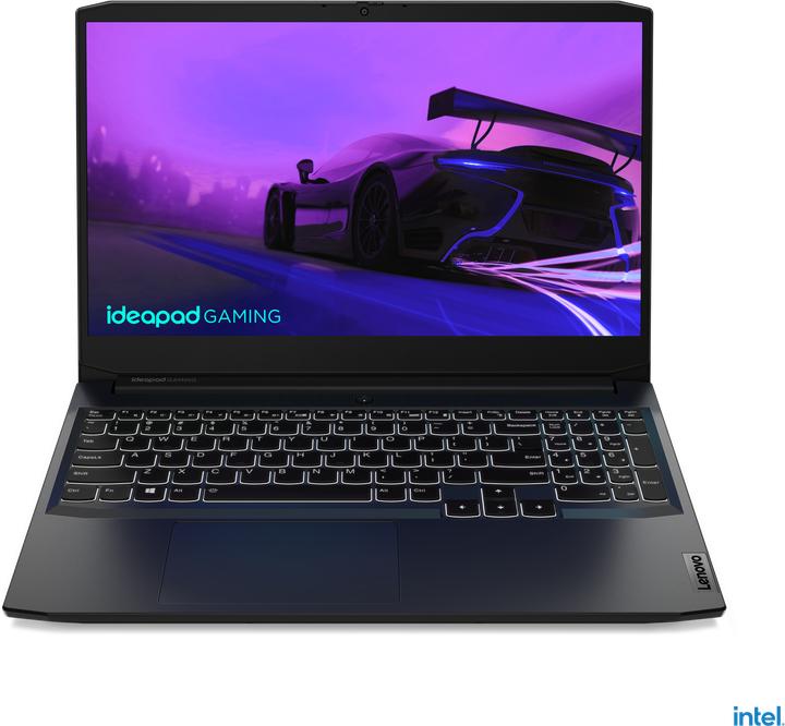 Actual product image Lenovo IdeaPad Gaming 3 15IHU6 82K1 (15.60", Intel Core i7-11300H, 16 GB, 512 GB, DE)