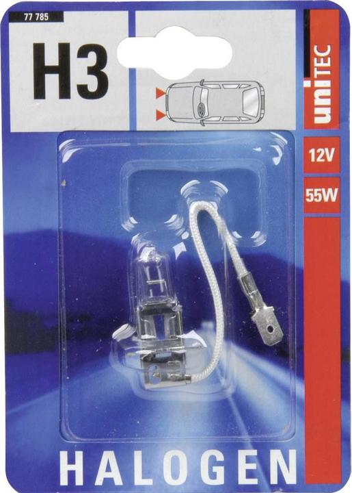 Produktbild Unitec Standard Halogenlampe (H3)