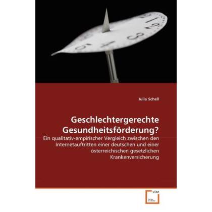 Geschlechtergerechte Gesundheitsförderung?, Fachbücher