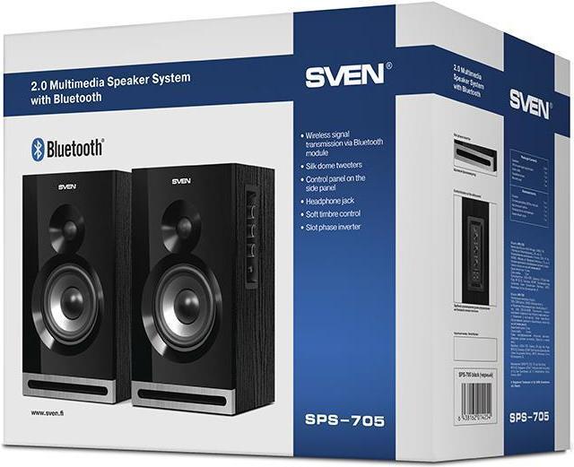 Produktbild Sven Satz Computerlautsprecher SV-014254 (2.0, schwarz)