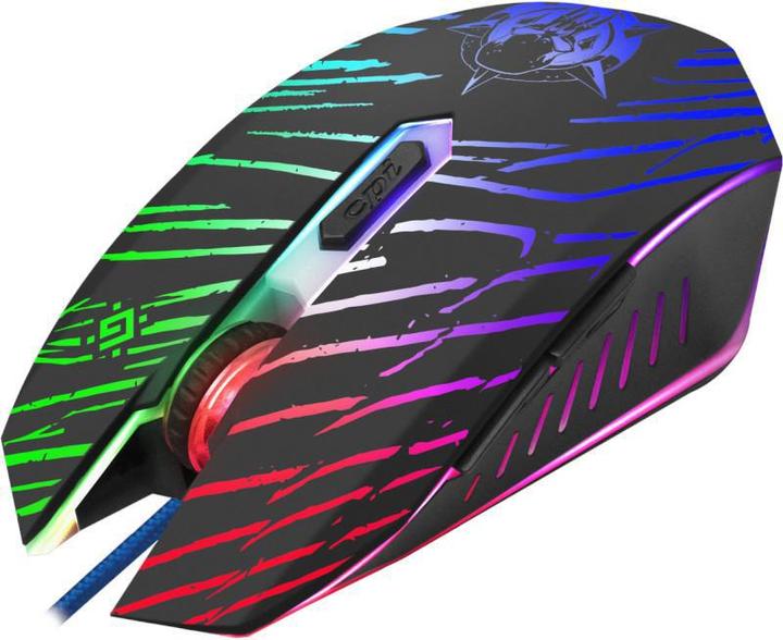 Immagine prodotto Defender Mouse da gioco, cablato, ottico GM-590L DARK AGENT 12800dpi 6P Retroilluminato (Cablato)