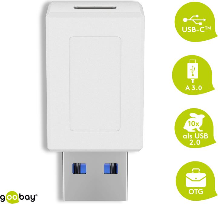 Immagine prodotto Goobay Adattatore USB A - USB C (USB 3.0)