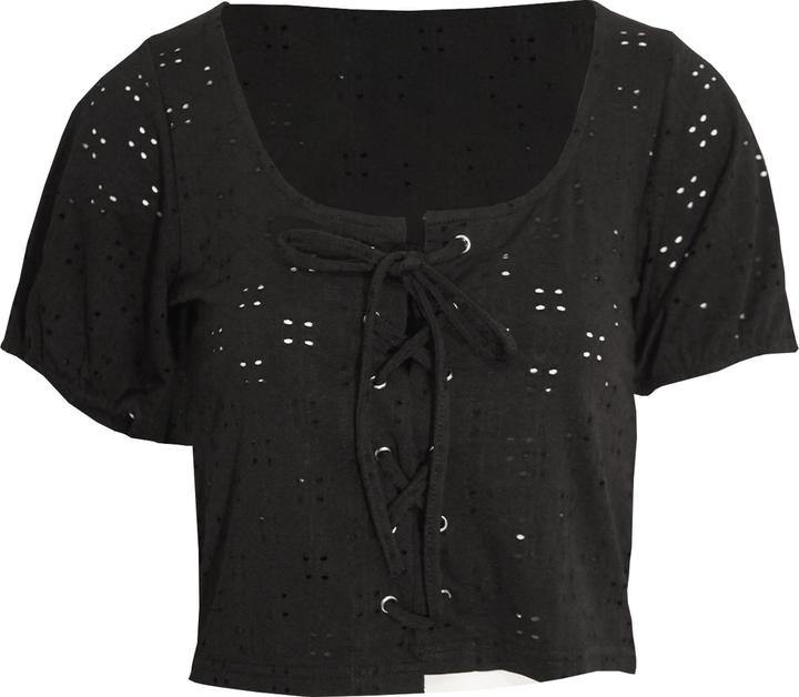 Immagine prodotto Brave Soul Donna/Ladies Tessa Broderie Anglaise - Top con pizzo e passante (XS)