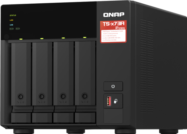 Produktbild QNAP TS-473A-8G (0 TB)