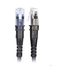 Thumbnail - PatchSee Patchkabel ThinPatch FTP CAT 6a schwarz 1,8m (U/UTP, CAT6a, 1.80 m), Netzwerkkabel