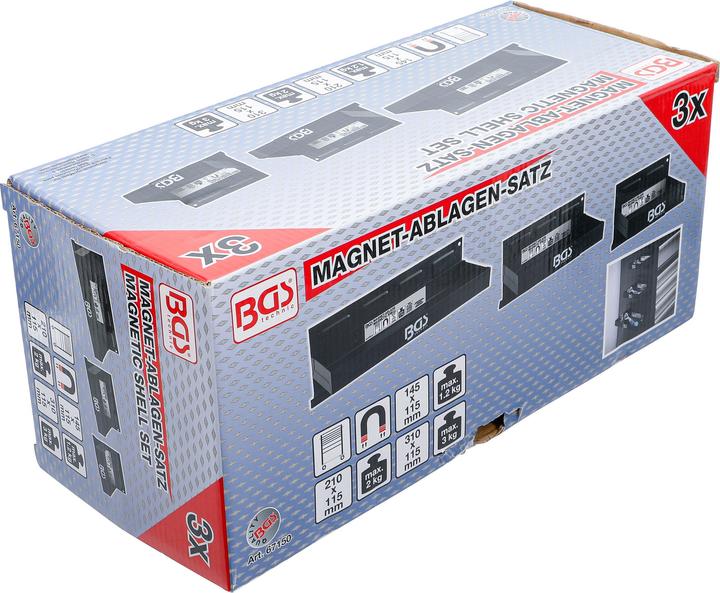 Image du produit BGS Kit de rangement magnétique