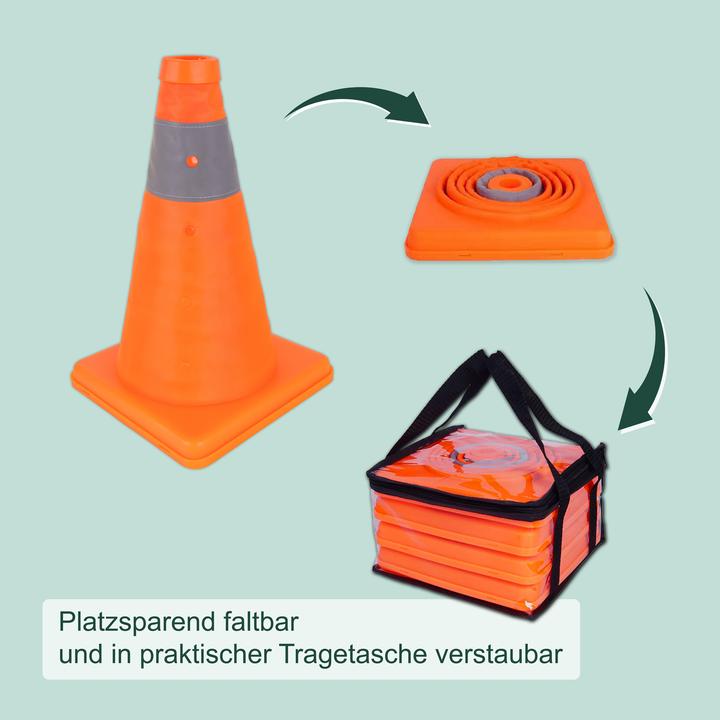 Actual product image Relaxdays 4x cones