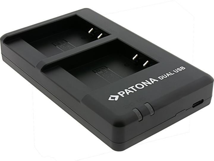 Produktbild Patona Ladegerät Dual USB Ricoh DB-120 (Kamera Akku Ladegerät)