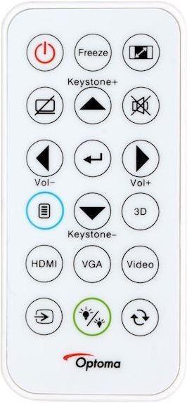 Actual product image Optoma Projector DS322e DLP SVGA 3800lm HDMI VGA Composite video Audio 3.5mm USB-A RS232 (SVGA, 3800 lm, 1.94 - 2.16:1)