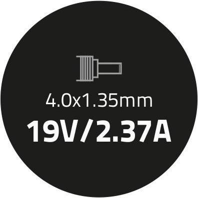 Produktbild Qoltec 51506.45W - Notebook - Indoor - 100-240 V - 50/60 Hz - 45 W - 19 V (45 W)