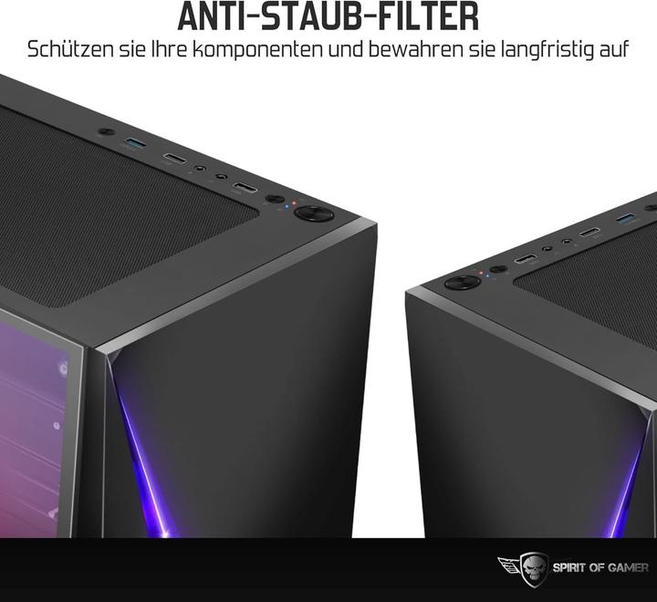 Produktbild Spirit Of Gamer Boitier ATX 8902RA CLONE 4 (ATX, mATX, Mini-ITX)