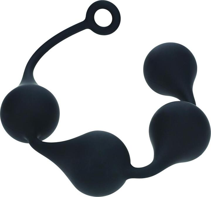 Image du produit Shots Silicone Waterdrop Anal Balls - XL - 50mm - Black