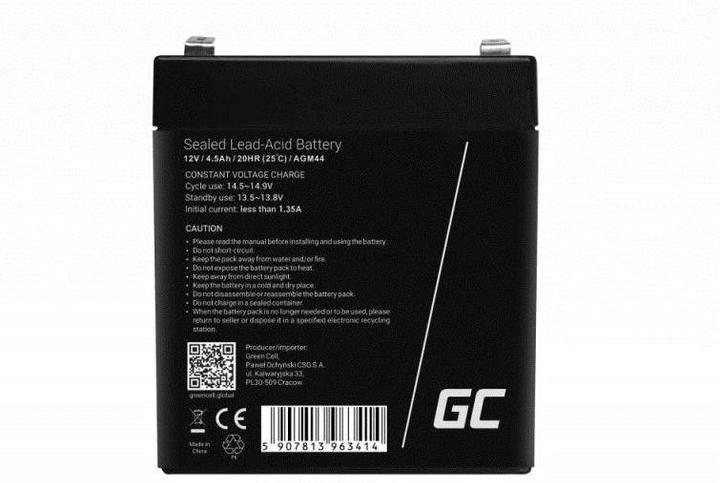 Image du produit GreenCell AGM44 (12 V, 4.50 Ah)