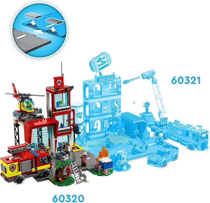 Produktbild LEGO Banküberfall mit Verfolgungsjagd (60317, LEGO City)