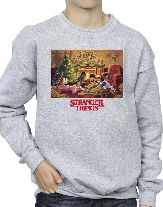 Immagine prodotto Netflix Stranger Things Christmas Gathering Felpa Ragazzi (152, 158)