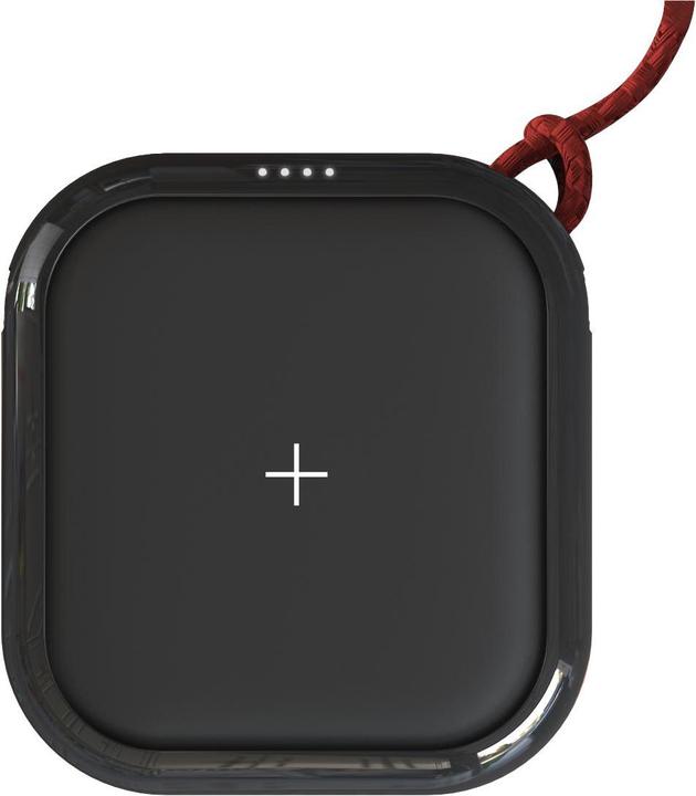 Actual product image MiPow Power Cube 10,000mAh, black, wireless power bank