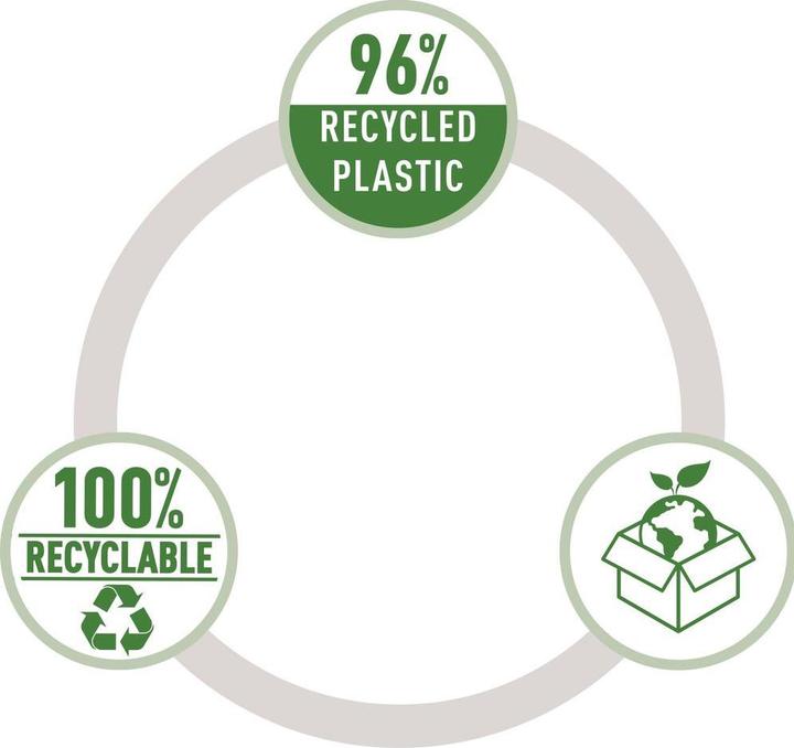 Image du produit Leitz Agrafeuse NeXXt Recycle Mini bleue (25 feuilles)