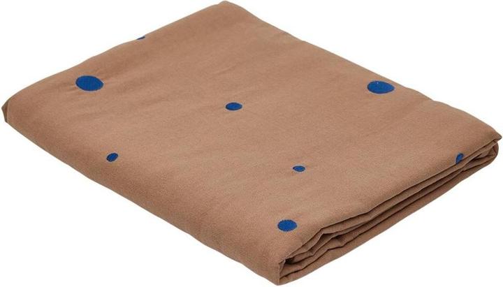 Actual product image Oyoy Tischdecke Nori 140 cm x 260 m, Blau/Terracotta (140 x 260 cm)