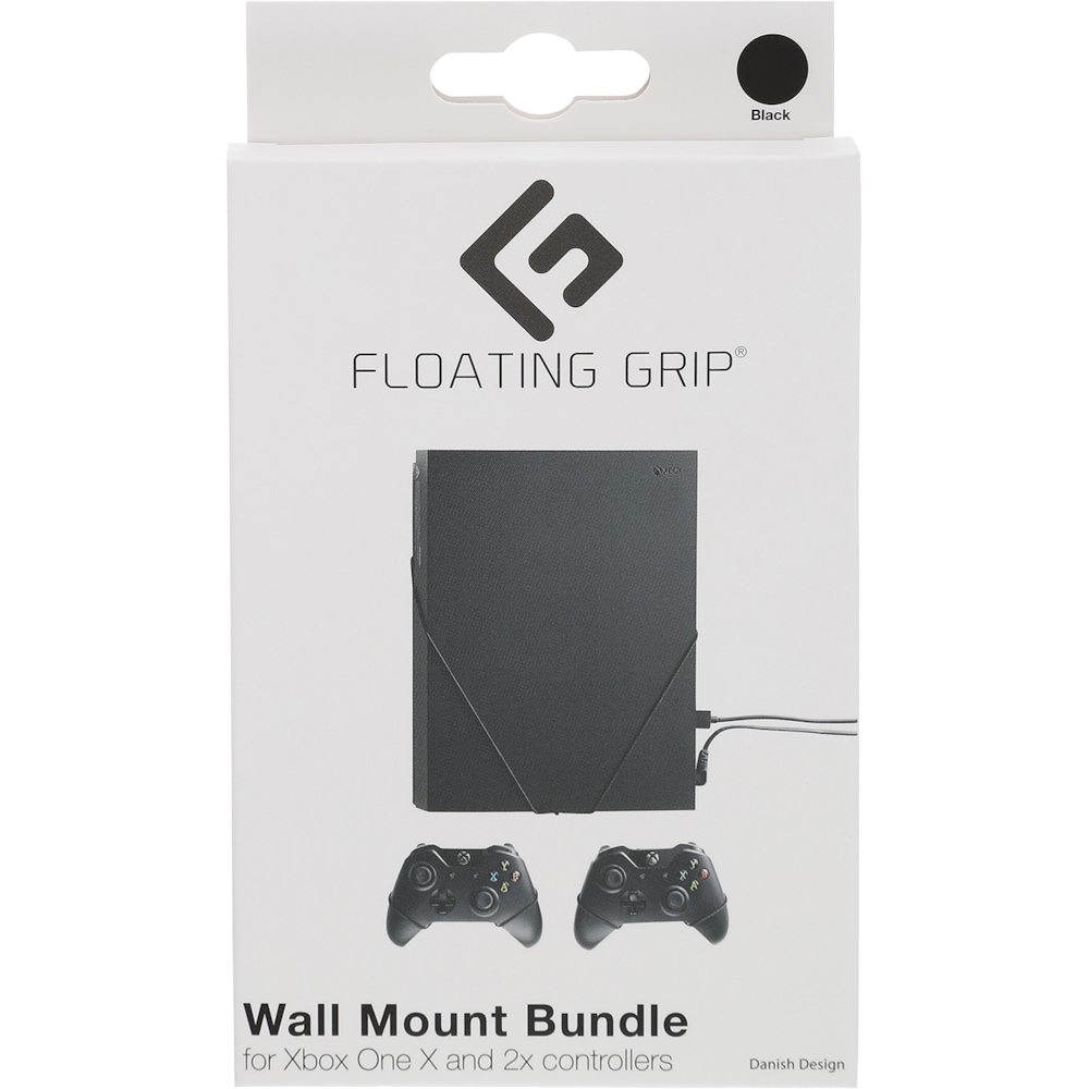 Floating Grip Xbox One X Wall Mount - Bundle (Xbox One S), Gaming Controller Zubehör, Schwarz