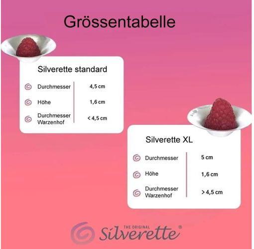 Produktbild Silverette Stillhütchen (M)