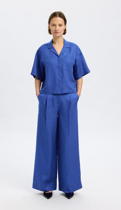 Actual product image Selected Boxy Kurzarmhemd (42)