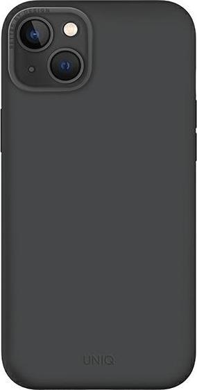 Produktbild Uniq etui Lino Hue iPhone 14 6,1" Magclick Charging szary/charcoal grey (Apple iPhone 14)