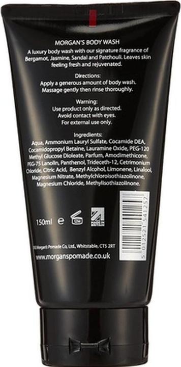 Actual product image Morgans Pomade body wash (150 ml)