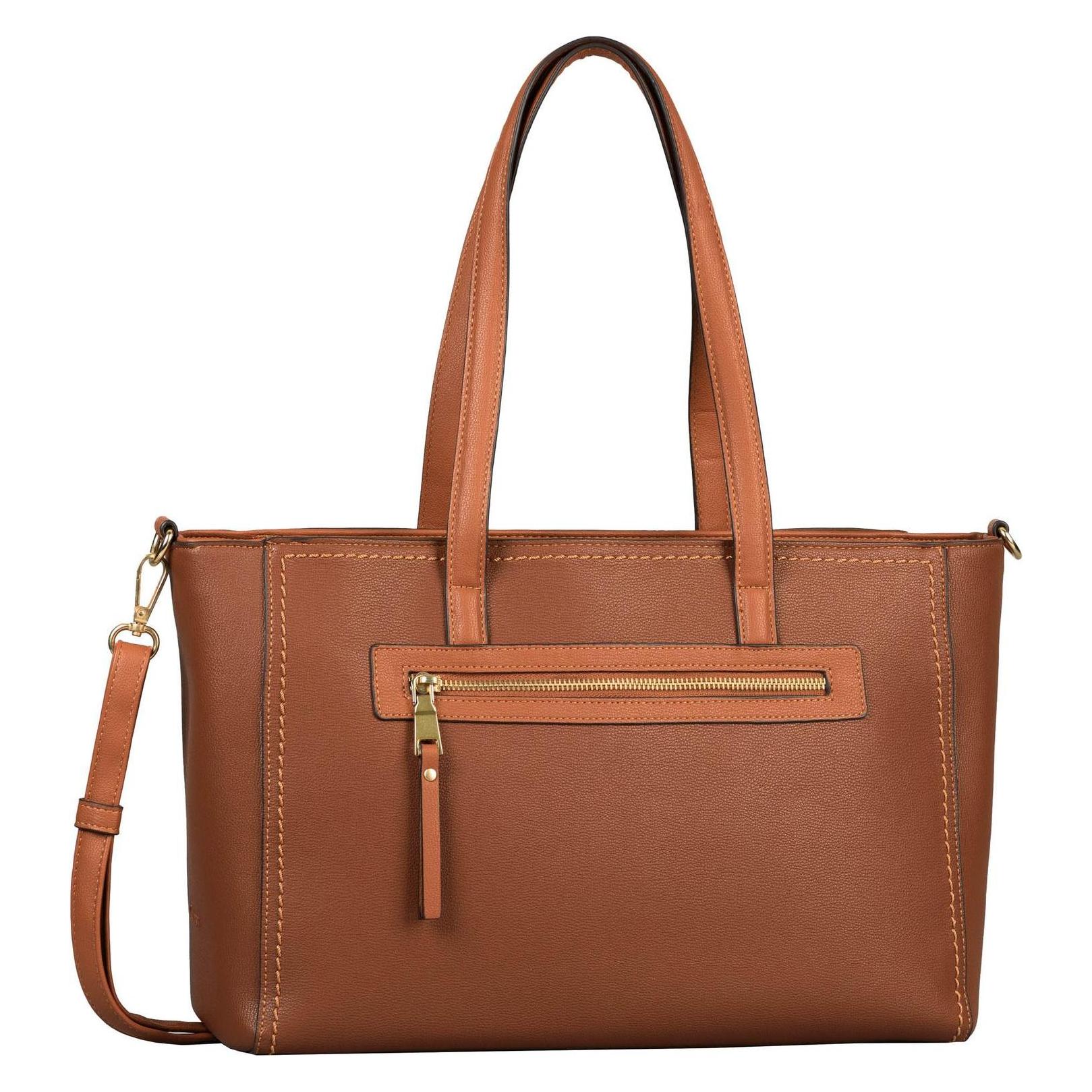 Gabor, Damen, Tasche, Fortuna Zip Shopper, Braun