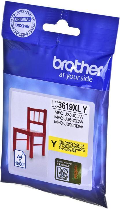 Actual product image Brother LC3619XL Ink Cartridge Yellow - Original - Ink Cartridge (Y)