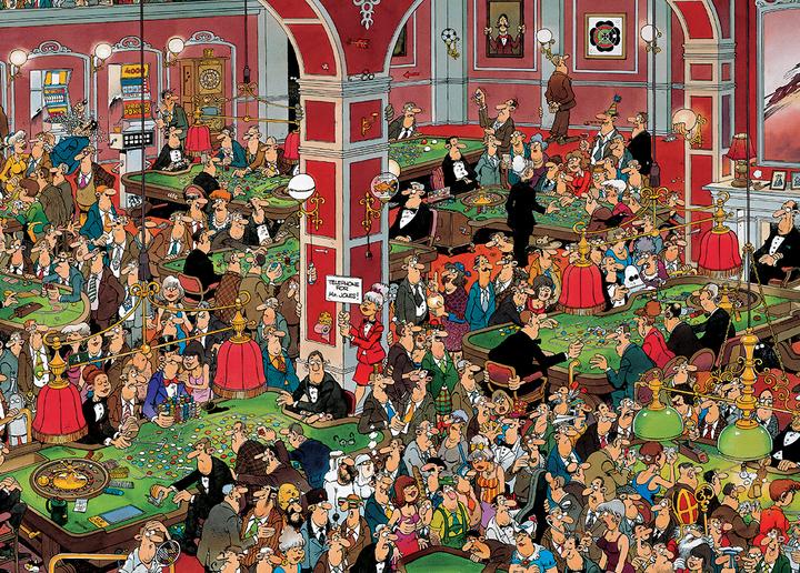Immagine prodotto Jumbo Puzzle Crazy Casino (1000 pezzi)