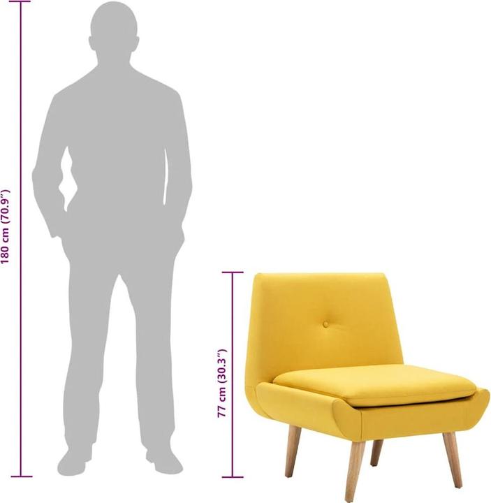 Immagine prodotto vidaXL Slipper-Stuhl