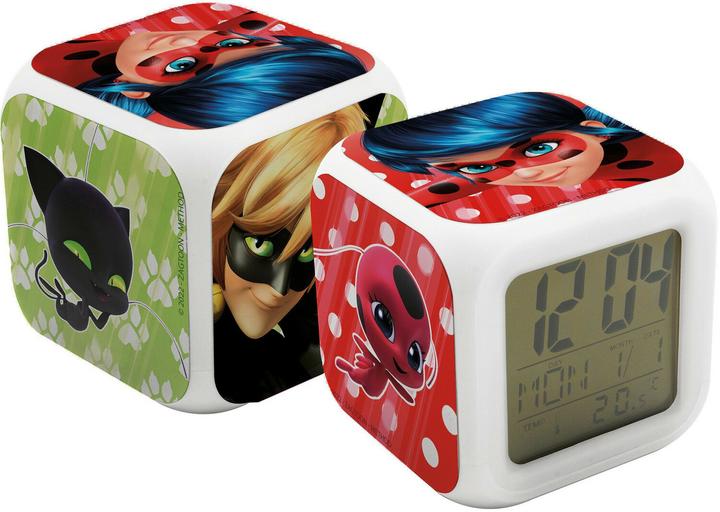 Actual product image Miraculous Cube alarm clock