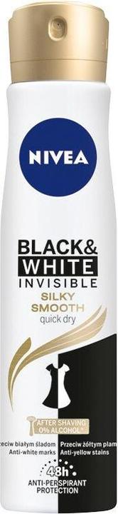 Produktbild NIVEA ack & White Invisible Silky Smooth (Spray, 250 ml)
