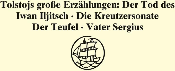 Produktbild Die grossen Erzählungen (Deutsch, Lew Tolstoj, 2011)