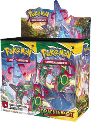 Actual product image Pokémon Evolving Skies (German, Booster Pack)