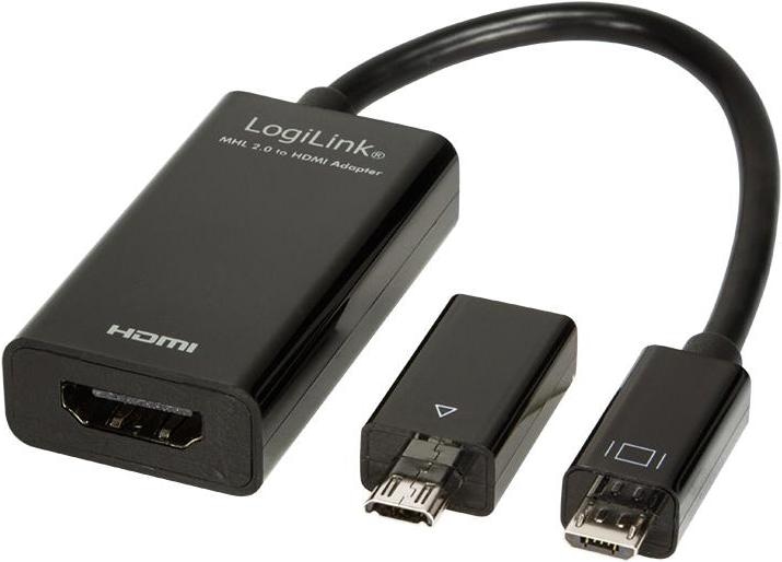 Produktbild LogiLink Externer Videoadapter (USB, 18.10 cm)