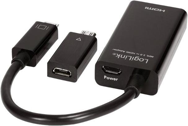 Produktbild LogiLink Externer Videoadapter (USB, 18.10 cm)