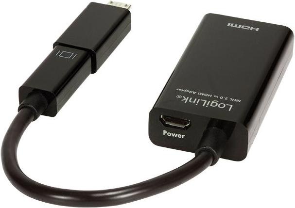 Produktbild LogiLink Externer Videoadapter (USB, 18.10 cm)