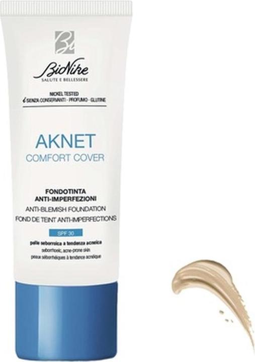 BioNike Aknet Comfort Primer Abdeckung Nr. 101 Elfenbein 30ml (elfenbeinfarben)