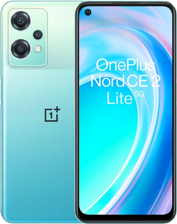 Actual product image OnePlus Nord CE 2 Lite 5G (128 GB, Blue Tide, 6.59", Dual SIM, 64 Mpx, 5G)