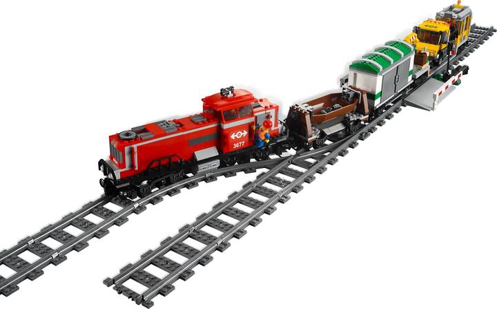 Produktbild LEGO Güterzug mit Diesellokomotive (3677, LEGO City)
